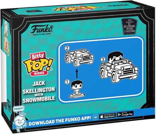 Funko Bitty POP! Pesadilla Antes De Navidad Jack Skellington