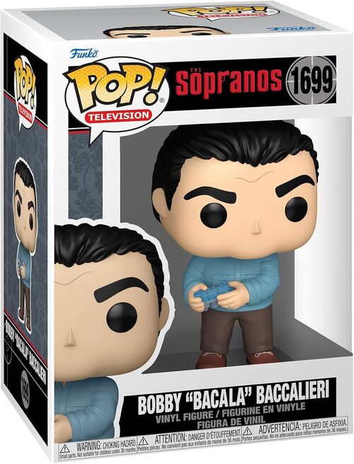 Funko POP! Serie Los Soprano S3 Bobby Bacala Baccaleri