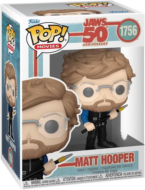 Funko POP! Cine Tiburón S3 Matt Hooper