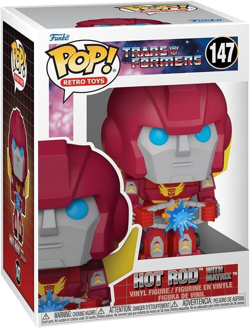 Funko POP! Transformers S4 Hot Rod With Matrix