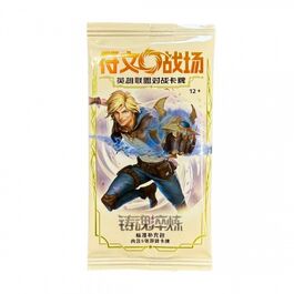 Cartas TCG League Of Legends Sobre SLIM SpiritForged Riftbound Chino