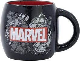 Taza Ceramica Globe 380 Ml Marvel Pattern Taza Ceramica Globe 380 Ml Marvel Pattern