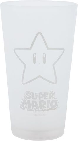 Set 2 Vasos Casual de Cristal 480 Ml Super Mario Set 2 Vasos Casual de Cristal 480 Ml Super Mario