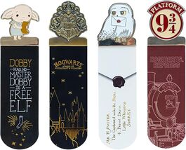 Set de 4 Marcapaginas Harry Potter