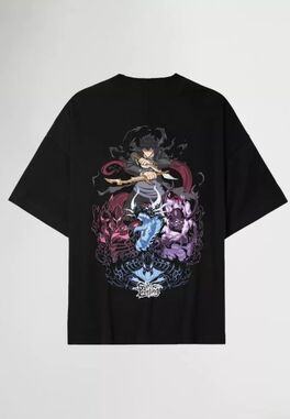 Camiseta Made In Japan Sung Jin Woo Black Tee Xl Anime