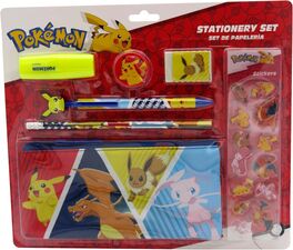 Pokémon Set de Papelería con Pegatinas Pokémon Set de Papelería con Pegatinas