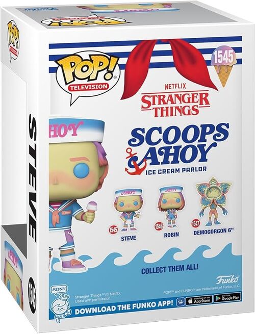 Funko POP! Stranger Things Steve Ahoy