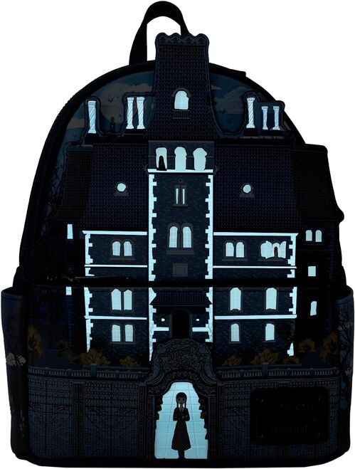 Mini Mochila Fachada Academia Nevermore