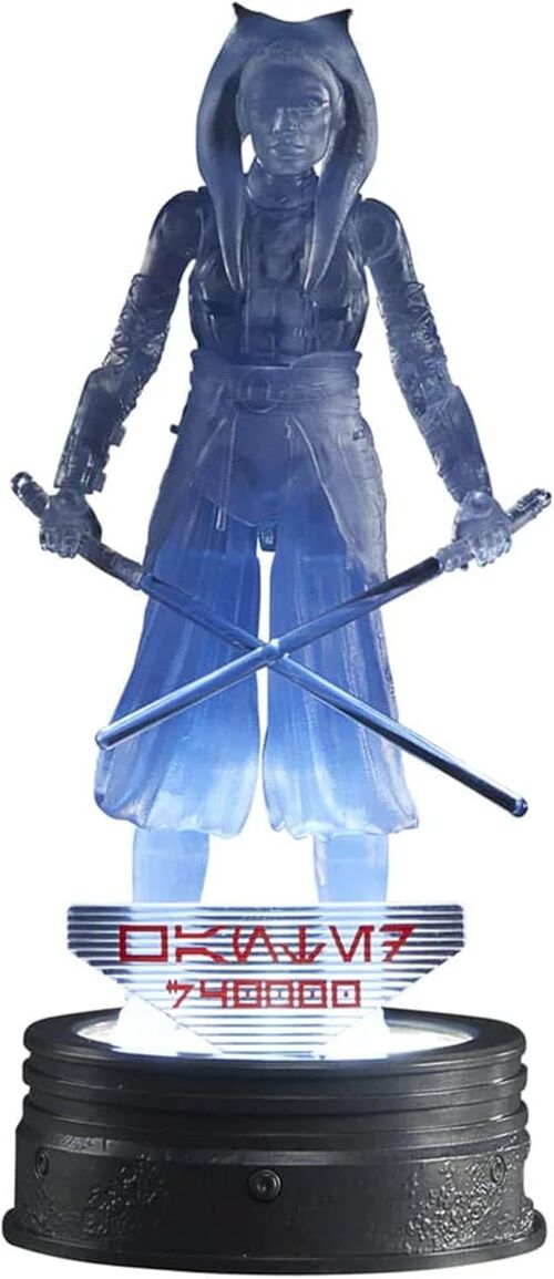 Figura Ahsoka Tano 15 Cm Star Wars Ahsoka Holocomm Collection The Black Series