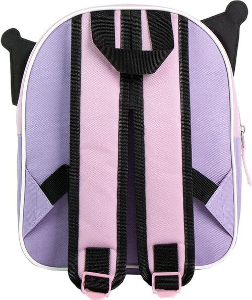 Mochila-Infantil 3d Kuromi Hello Kitty