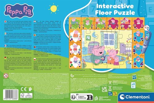 INTERACTIVE FLOOR PUZZLE - PEPPA PIG