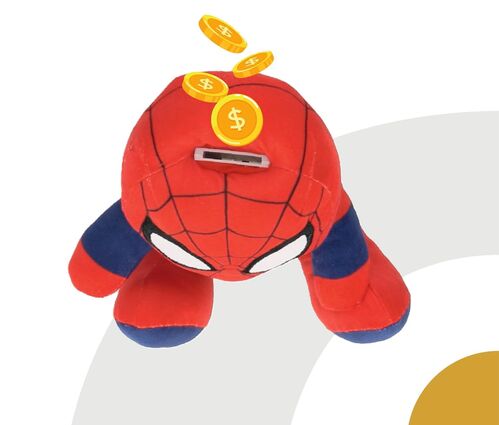 Hucha Peluche Marvel Spiderman