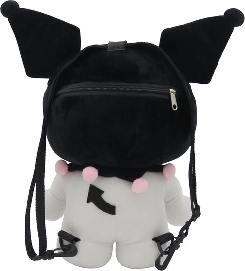 Sanrio Hello Kitty Mochila Peluche 3D Kuromi