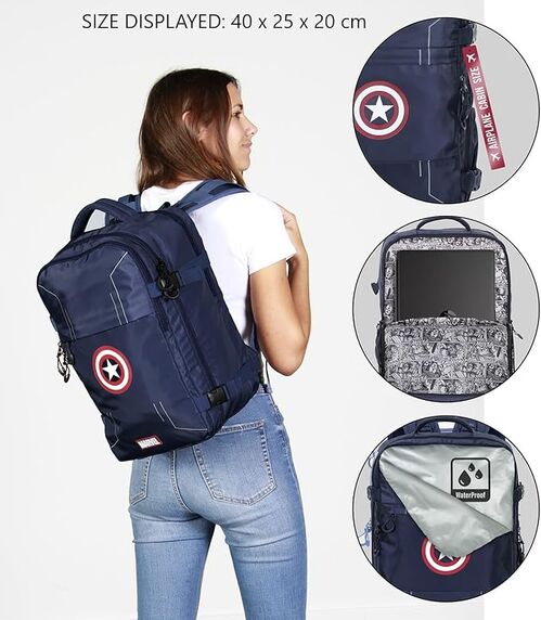 Mochila Marvel Capitán América Mercury