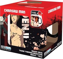 Taza Termosensible Chainsaw Man 460ml Taza Termosensible Chainsaw Man 460ml