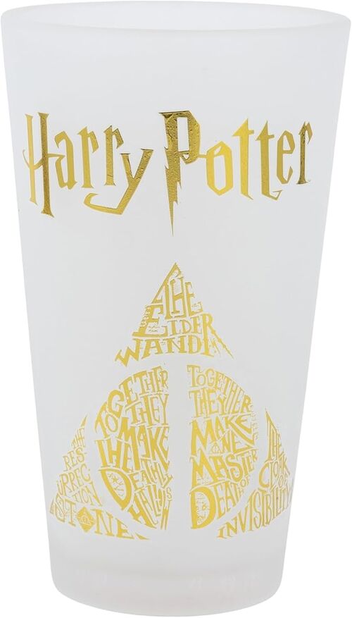 Set 2 Vasos de Cristal 480 Ml Harry Potter