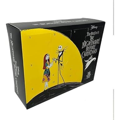 Caja regalo 12 pares calcetines Pesadilla antes de Navidad talla 35/41