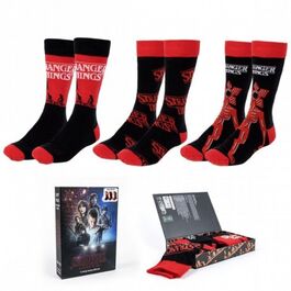 Pack calcetines 3 piezas Stranger Things talla 38/45