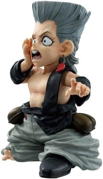 Figura Anime Jojos Bizarre Adventure Kid Polnareff y Kid Chariot Standoom 8Cm