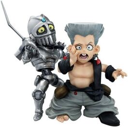 Figura Anime Jojos Bizarre Adventure Kid Polnareff y Kid Chariot Standoom 8Cm Figura Anime Jojos Bizarre Adventure Kid Polnareff y Kid Chariot Standoom 8Cm