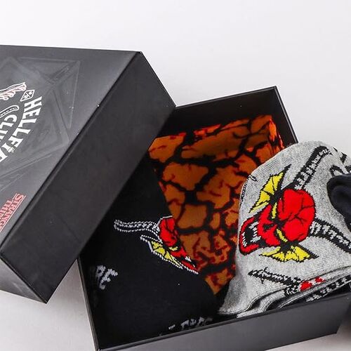 Pack de 3 calcetines Stranger Things Hellfire