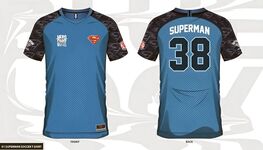 Camiseta Superman Sport Premium Soccer XXL