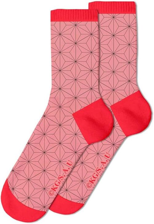 Calcetines - 2-Pack - Demon Slayer - Nezuko Kamado - 36-40
