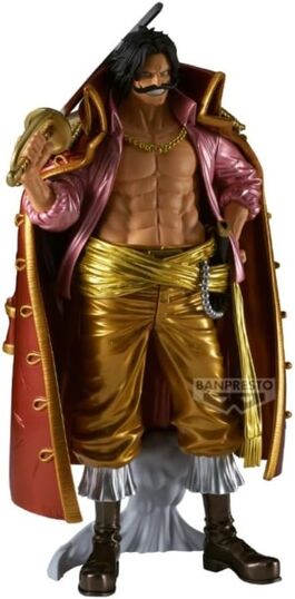 Figura One Piece Gold D. Roger Metallic 30cm