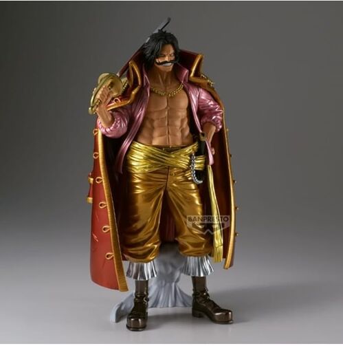 Figura One Piece Gold D. Roger Metallic 30cm