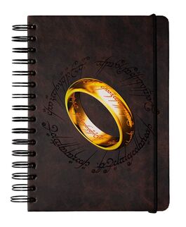 Cuaderno Tapa Forrada A5 El Señor De Los Anillos