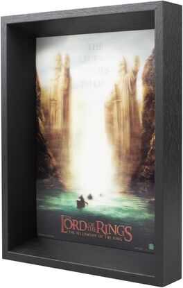 Póster 3D Enmarcado El Señor De Los Anillos