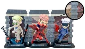 Expositor caja sorpresa Yume Jujutsu Kaisen Capsulas misteriosas 12 unidades surtidas. 9,5 cm
