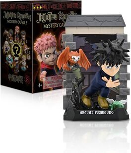 Expositor caja sorpresa Yume Jujutsu Kaisen Capsulas misteriosas 12 unidades surtidas. 9,5 cm