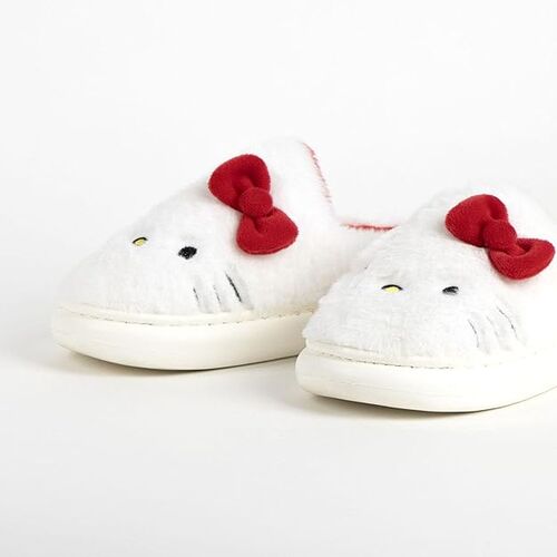 Zapatillas De Casa Abierta Hello Kitty