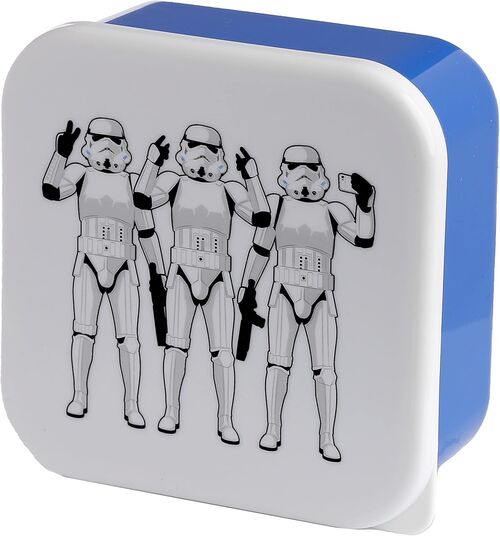 Set 3 Sandwicheras Star Wars Stormtrooper