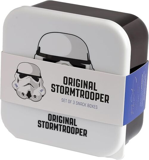 Set 3 Sandwicheras Star Wars Stormtrooper