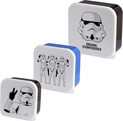 Set 3 Sandwicheras Star Wars Stormtrooper