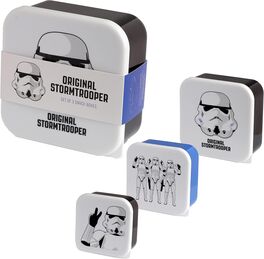Set 3 Sandwicheras Star Wars Stormtrooper Set 3 Sandwicheras Star Wars Stormtrooper