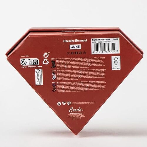 Pack Calcetines 3 Piezas Superman