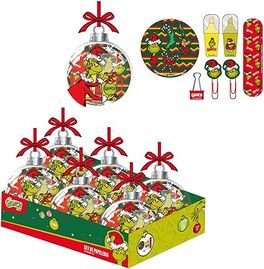 Set De Papelería Navideño Cine Grinch