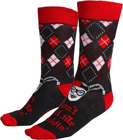 Pack Calcetines 3 Piezas Harley Quinn