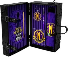 Set de Papelería Miércoles Baúl academia Nevermore