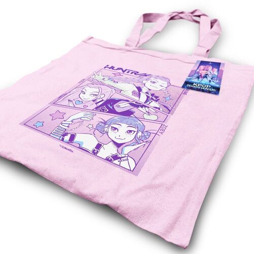 Bolsa Shopping Anime K-POP Demon Hunters Rosa