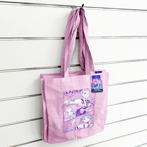 Bolsa Shopping Anime K-POP Demon Hunters Rosa