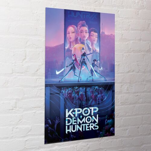 Póster Maxi Anime K-POP Demon Hunters 61x91cm
