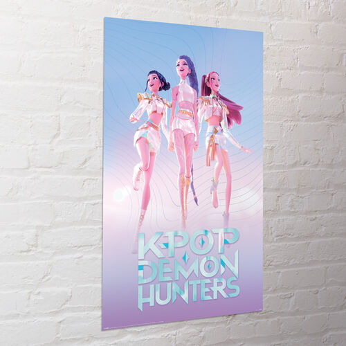 Póster Maxi Anime K-POP Demon Hunters 61x91cm - Huntrix