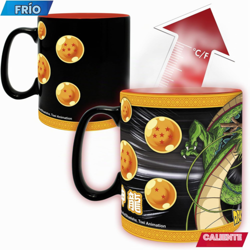 Taza Termosensible Dragon Ball Shenron 460ml